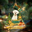 Bichon Frise-Christmas Gifts&dogs Hanging Ornament