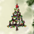 Australian Kelpie-Christmas Tree Lights-Two Sided Ornament