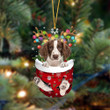 English Springer Spaniel-In Christmas Pocket Two Sides Ornament