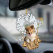 Rough Collie-Dandelion-Two Sided Ornament