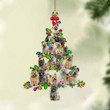 Cairn Terrier-Christmas Tree Lights-Two Sided Ornament