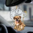 Puggle-Dandelion-Two Sided Ornament