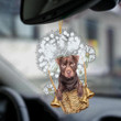 Patterdale Terrier-Dandelion-Two Sided Ornament