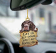 German Shorthaired Pointer get in GSP lover dog moms two sided ornament
