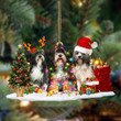 Tibetan Terrier-Christmas Dog Friends Hanging Ornament