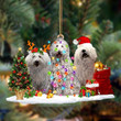 Komondor-Christmas Dog Friends Hanging Ornament