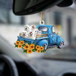 Maltese -Take The Trip Classic- Two Sided Ornament