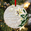 Built A Life We Loved Together - Beautiful Christian Ceramic Circle Ornament CC34