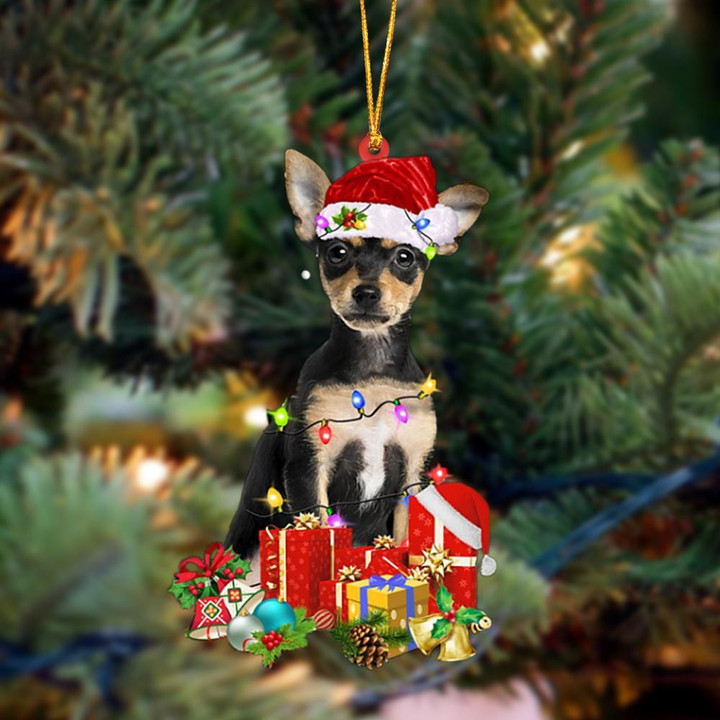 German Pinscher-Dog Be Christmas Tree Hanging Ornament