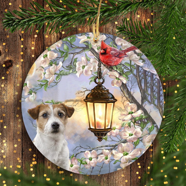 Jack Russel Terrier-Cosy Light Ceramic Ornament