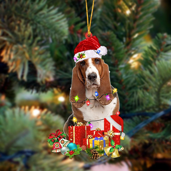 Basset Hound-Dog Be Christmas Tree Hanging Ornament