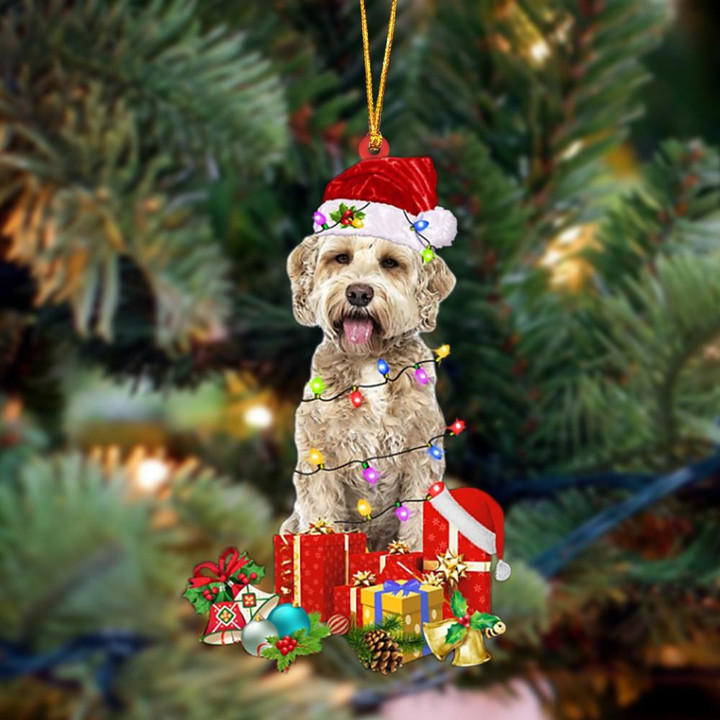 Goldendoodle 1-Dog Be Christmas Tree Hanging Ornament