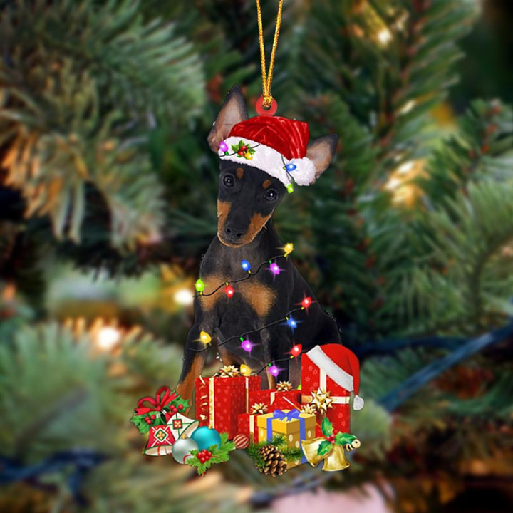 Manchester Terrier-Dog Be Christmas Tree Hanging Ornament