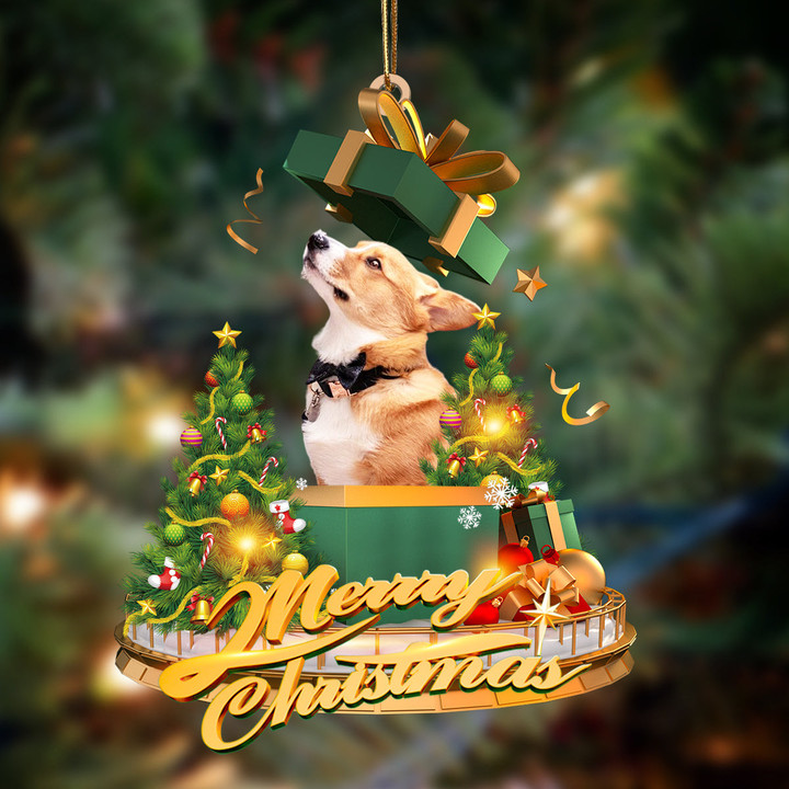 Corgi-Christmas Gifts&dogs Hanging Ornament