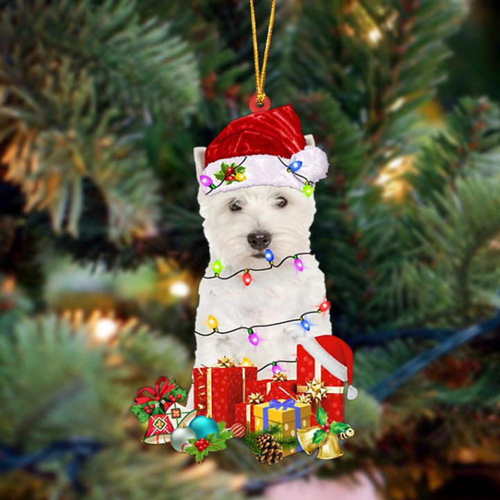 West Highland White Terrier-Dog Be Christmas Tree Hanging Ornament