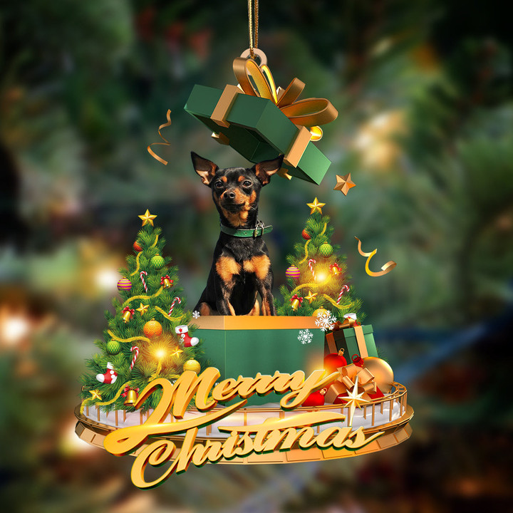 Miniature Pinscher-Christmas Gifts&dogs Hanging Ornament