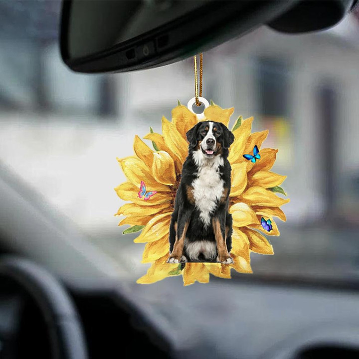 Bernese Mountain-The Sunshine-Two Sided Ornament