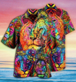Colorful Lion King Hawaiian Shirt