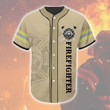 Firefighter Make The Best Dad Baseball Tee Jersey Shirt