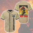 Firefighter Make The Best Dad Baseball Tee Jersey Shirt