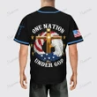 Jesus - One nation under God the Amazing Eagle Baseball Jersey 102