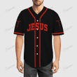 Jesus - Cross in a red moon Baseball Jersey 107