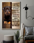 Before I Met You I Wanted You I Saw You I Loved You Rottweiler Canvas