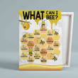 What Can I Bee Canvas, Bee Canvas, Animal Canvas, Wall Art Canvas, Gift Canvas, Christmas Canvas