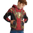 Kids Spider-Man: No Way Home Hoodies Iron Spider Cosplay Hooded Sweatshirt Casual Pullover Streetwear