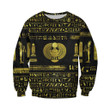 3D All Over Printed Egyptian Hieroglyphs Shirts and Shorts