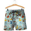 3D All Over Printed Dog Collection Shirts And Shorts SAGK180901