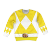 Kid 3D All Over Printed Yellow Ranger Shirts and Shorts