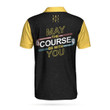 May The Course Be With You Golf Short Sleeve Polo Shirt