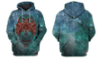 Owl Galaxy Hoodies - T-Shirt Apparel