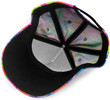 Pickleball Balls Colors Pattern Baseball 3D Cap Adjustable Hat Dad Cap Gift Men Women Athletic Baseball Fitted Cap