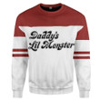 3D Harley Quinn Daddys Lil Monster Custom Sweatshirt Apparel