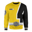 3D Yellow Power Rangers S.P.D. Custom Sweatshirt