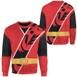 3D Power Ranger Ninja Steel Red Ranger Custom Sweatshirt