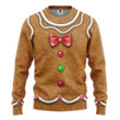 3D Gingerbread Costume Custom Sweatshirt Apparel