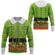 3D Mens Ugly Christmas Elf Custom Sweatshirt Apparel