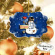 Personalized Benelux Christmas Ornament