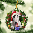Bull Terrier Christmas Ornament