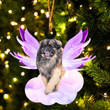 Leonberger and wings gift for her gift for him gift for Leonberger lover ornament