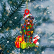 Rottweiler Light Christmas Shape Ornament