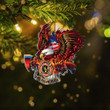 Firefighter Eagle Christmas Ornament