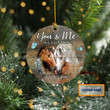 Personalized Horse Couple Christmas Ornament