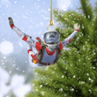 Skydiving Christmas Ornament P303 PANORPG0060