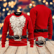 Santa Claus Christmas Ugly Christmas Sweater 3D Printed Best Gift For Xmas UH1049