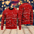 Christmas Tree Snowflakes Red Pattern Ugly Christmas Sweater 3D Printed Best Gift For Xmas UH2105