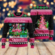 Pink Flamingo Christmas Ugly Christmas Sweater 3D Printed Best Gift For Xmas UH1411